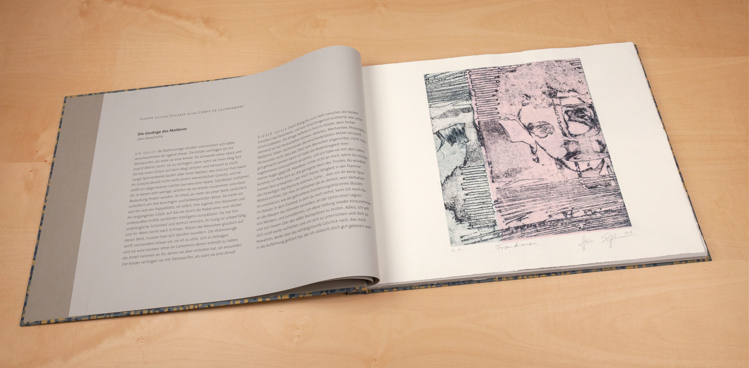 Originalgrafisches Künstlerbuch